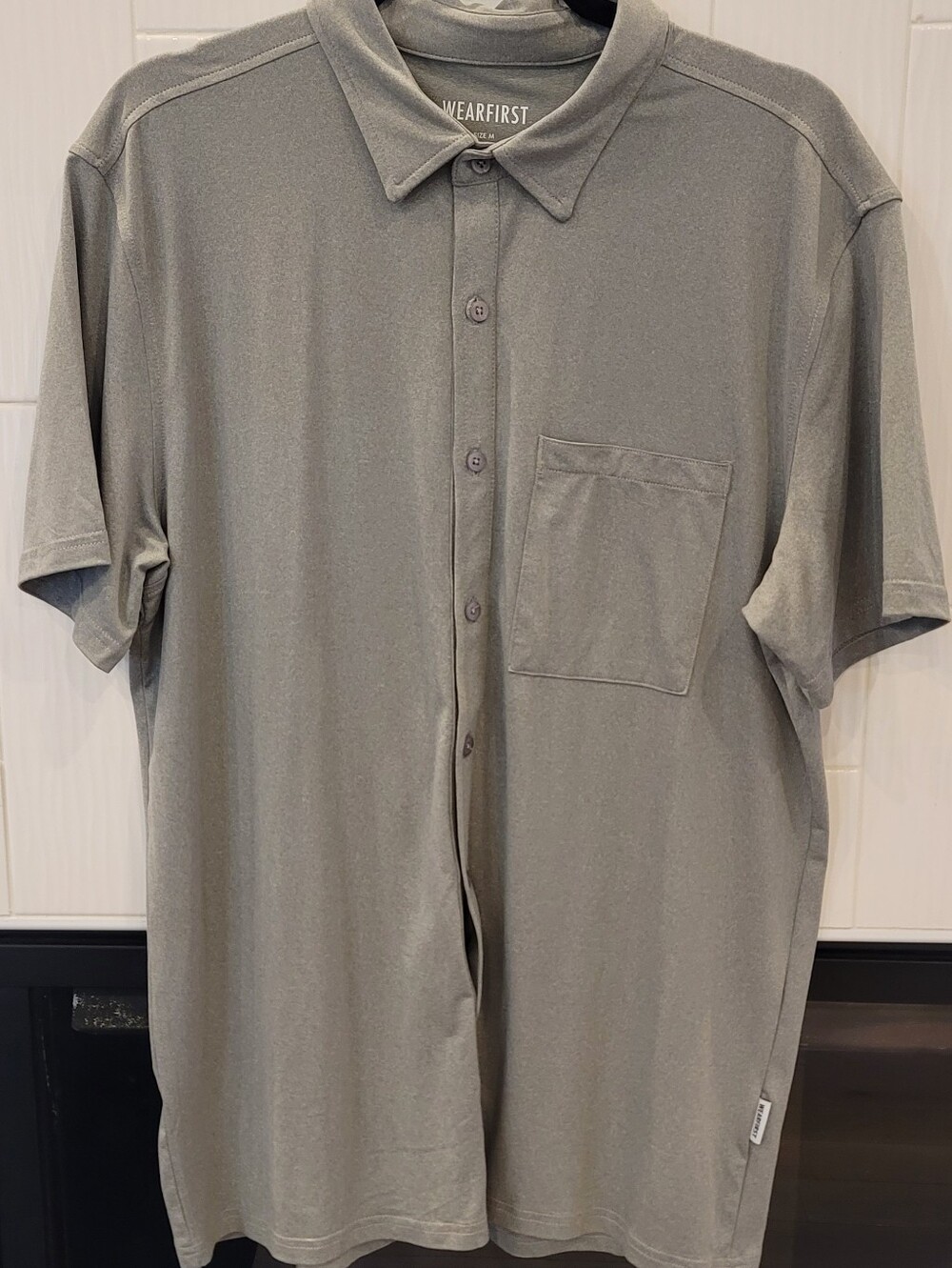 Men's Wearfirst Polo Shirt Size M